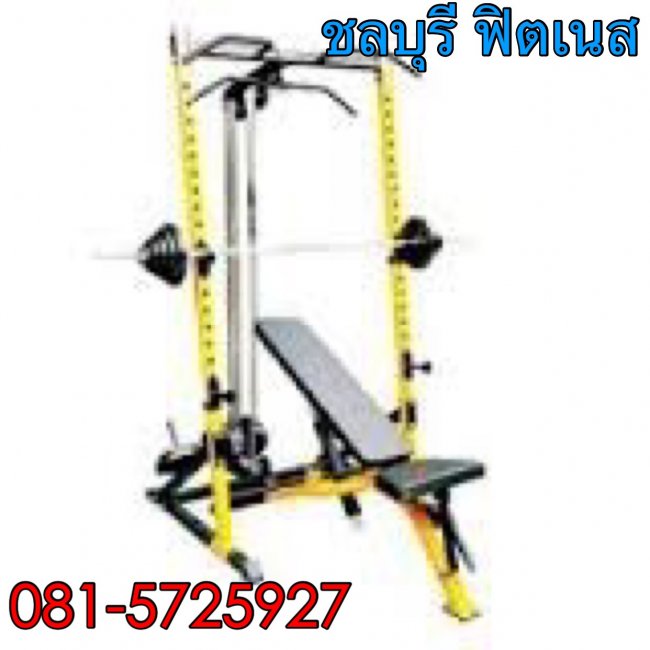 CH - PowerRackแบบ2เสามีสลิง(NEW) 